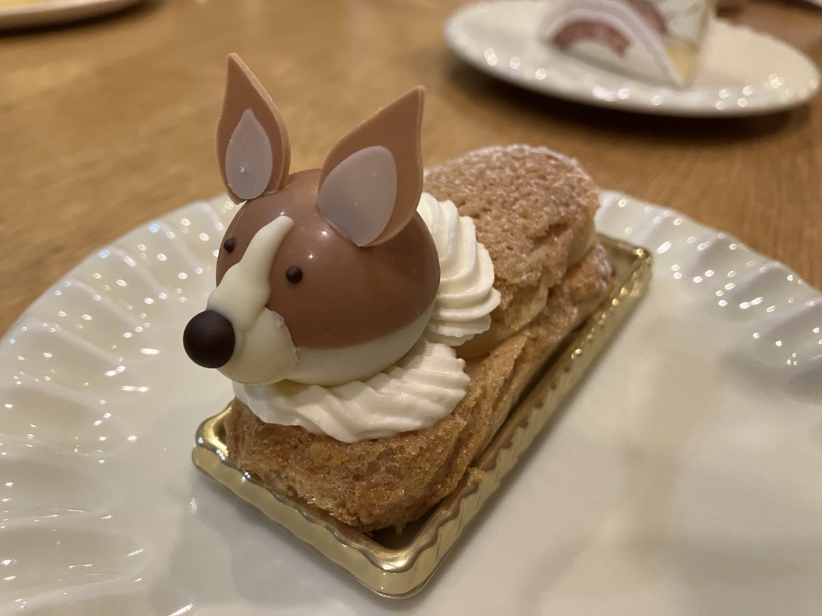 anz0707's tweet photo. 一年越し！！念願のコーギーケーキをお迎えしてきた💓去年は買いに行けないまま販売期間が終わっちゃったけど、今年は間に合ったー！ https://t.co/pd8M714UYS
