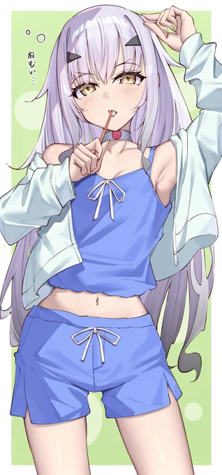 寝起きのメリュ子