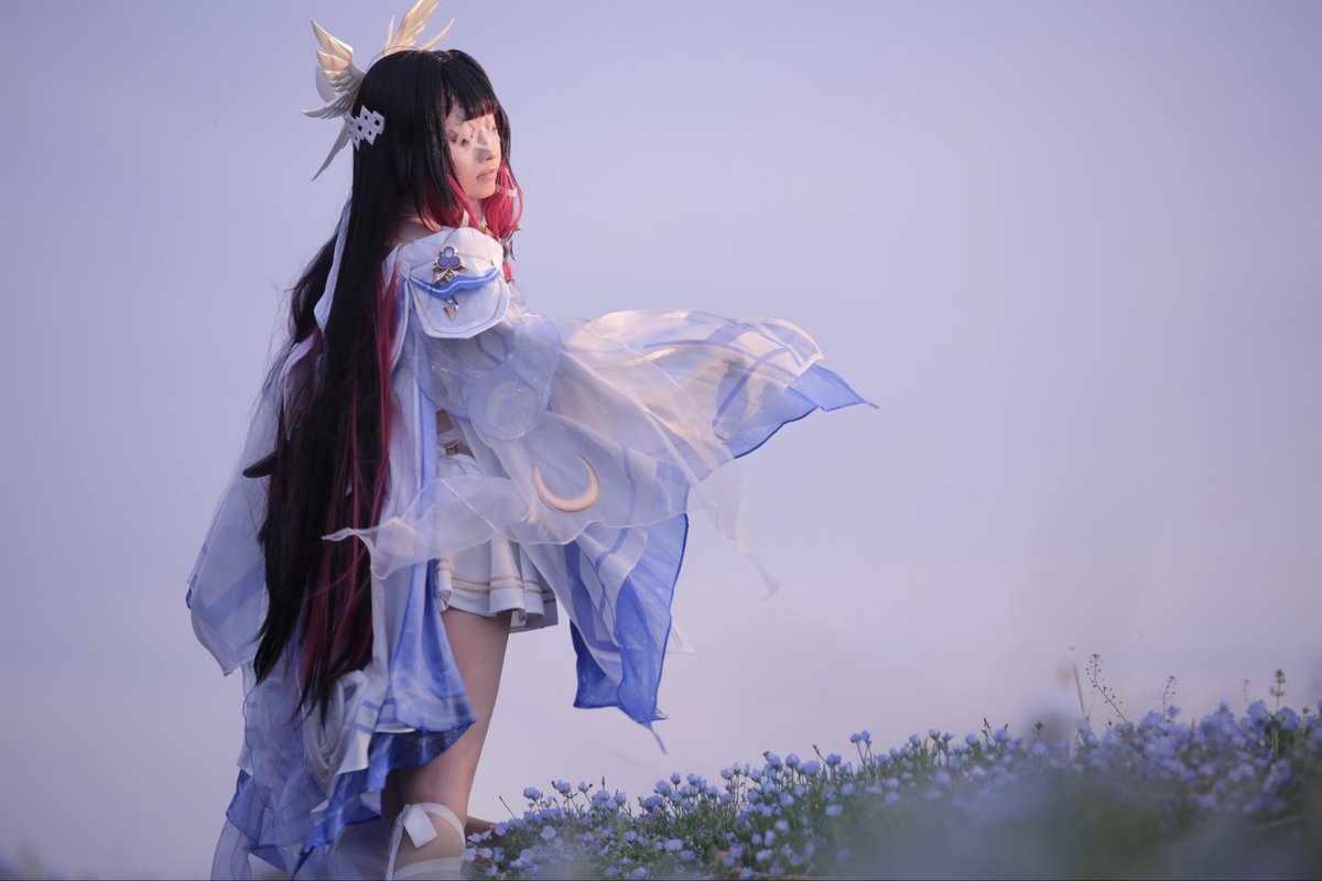 hinamiku's tweet photo. ✧ cosplay 原神 **コロンビーナ
p** ゆこさん(@badapple_13 )
#GenshinImpactcosplay #columbina 
••┈┈┈┈┈┈┈┈┈┈┈┈┈┈┈┈┈┈┈┈•• https://t.co/zL7oGycZ10
