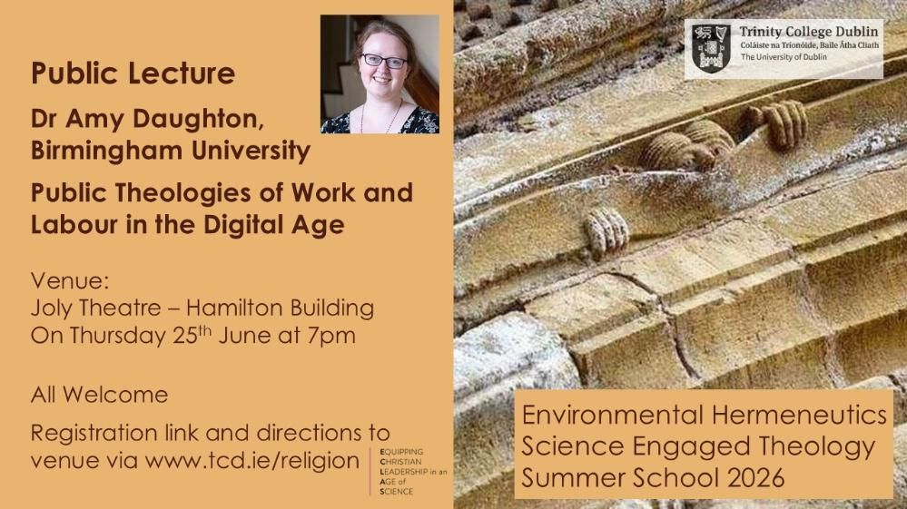 Religion, Theology, and Peace Studies at TCD tweet media