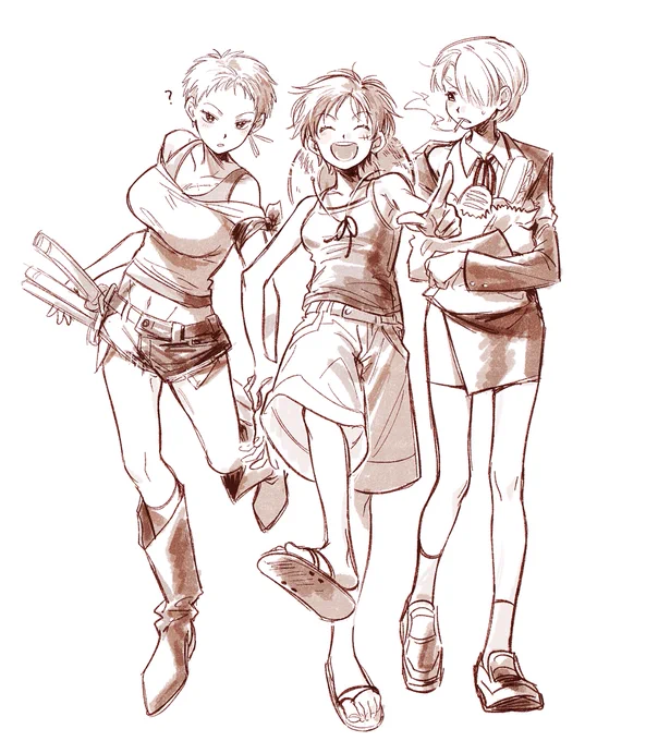 3L女体化