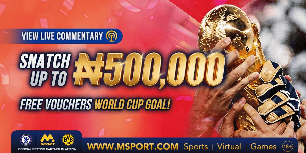 donlouis_01's tweet photo. View Live Commentary on MSport, Get Free Vouchers Giveaway! The ONLY and FIRST betting site to have independent live commentray feature. Come and try NOW! 
https://t.co/IZoYuhicun https://t.co/Cb4PxBAJ6G