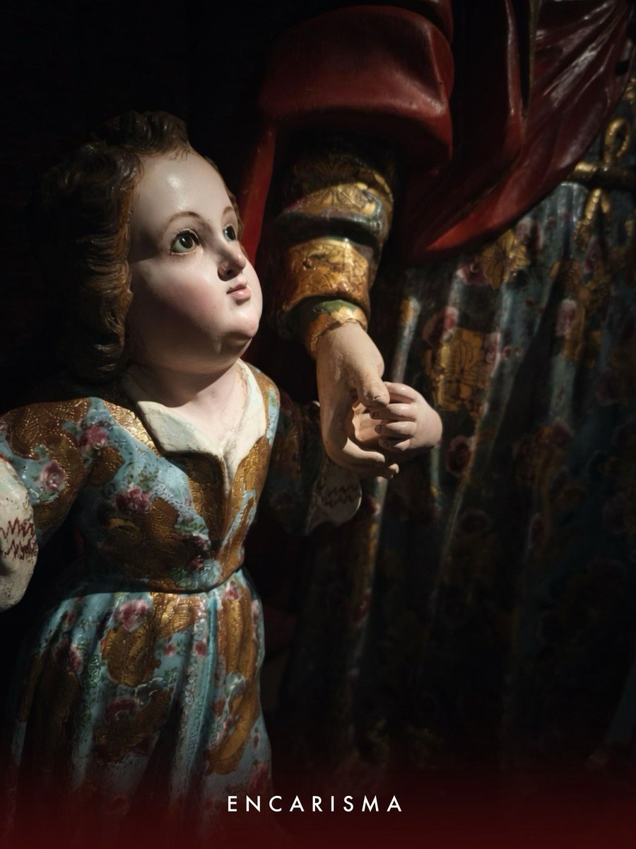 encarismagr's tweet photo. La representación de San José y el Niño Jesús fue una de las iconografías más queridas de la religiosidad barroca. En ella, la cercanía de los gestos y la confianza entre ambas figuras convierten una escena cotidiana en una expresión de profunda humanidad y espiritualidad. https://t.co/YyEeZJrTk0