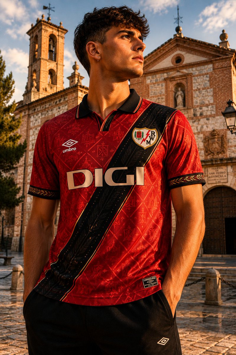 achtungpedro's tweet photo. Ya que el @RayoVallecano ni está ni se le espera, ni va a dedicar un mínimo a los detalles, se me ha ocurrido pensar y recurrir a ChatGPT para ver cómo lucirían las equipaciones del Rayo para la próxima temporada.

Va mini hilo https://t.co/ujPLrKIi4I