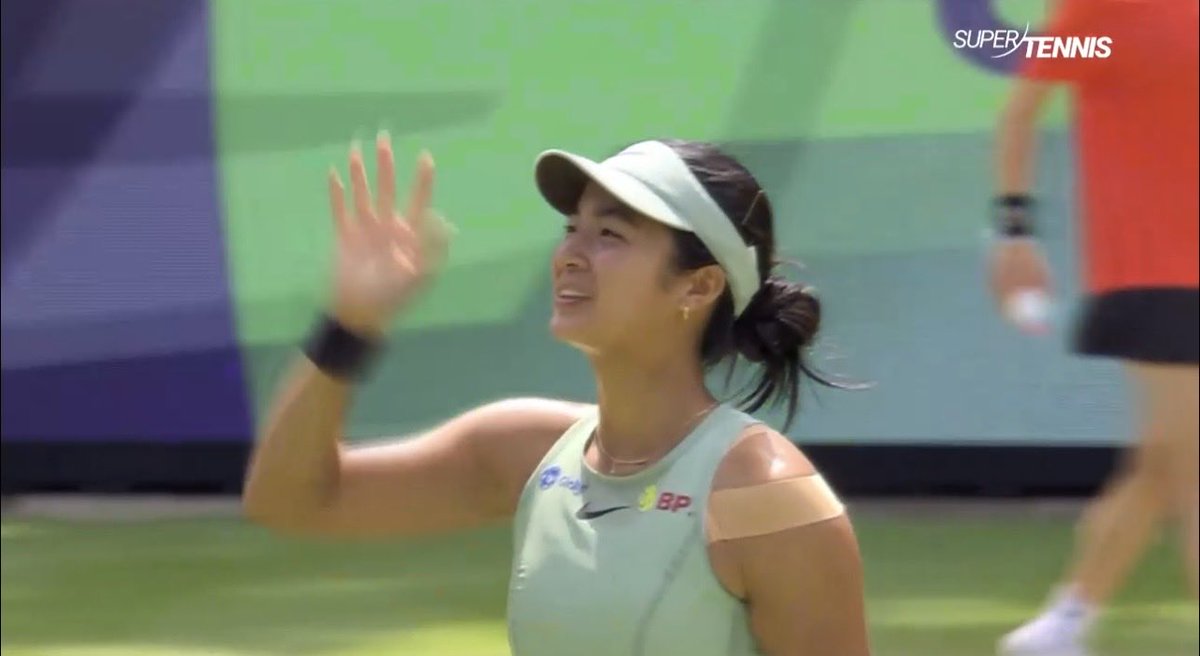 ModestoBanzon's tweet photo. Galing, Alex Eala! Laban lang! #BerlinOpen https://t.co/MhKjp8BdOc