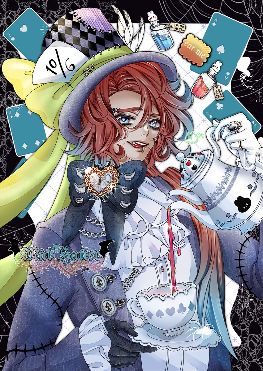 Evan__xxx's tweet photo. パンク・アリスシリーズ
帽子屋🎩 https://t.co/eXHFfZ8baa