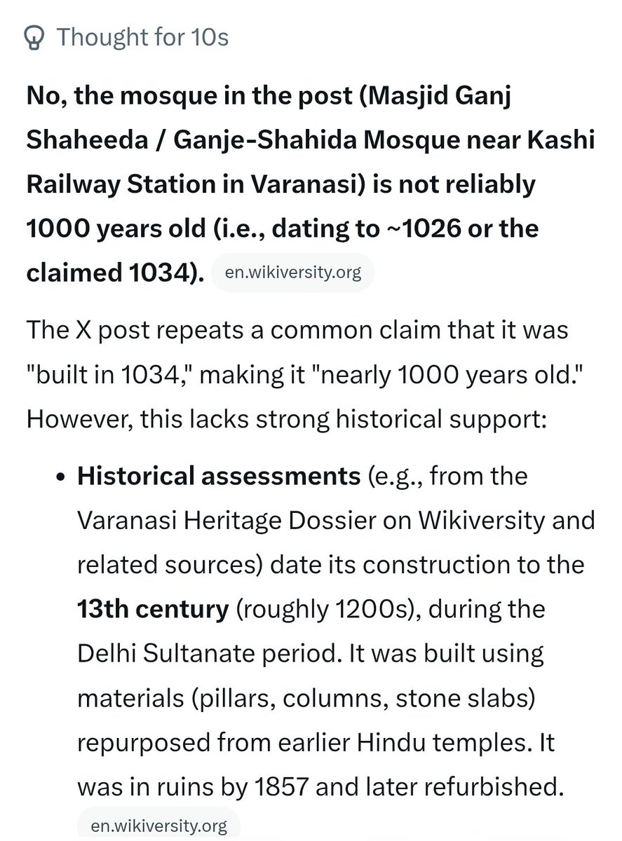 AyushKumar291's tweet photo. @WaqarHasan1231 "repurposed from earlier Hindu temples"

Hmmmm 🙃 https://t.co/JVk13GBti0