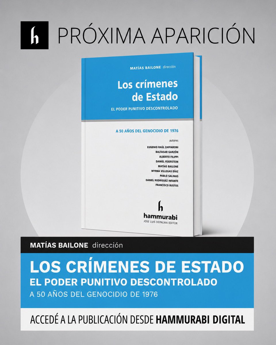 UBACriminologia's tweet photo. Próximamente https://t.co/yjmmxa3hij