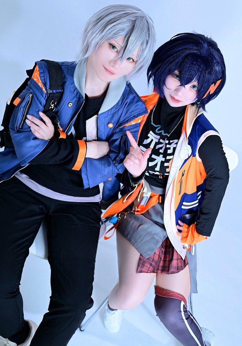 HIrototoo_neya's tweet photo. ⚠️コスプレ／cosplay 

ゼンレスゾーンゼロ
パエトーン兄妹

アキラ
リン:ちゃろみさん(@so_who_myon)

📷:うりゅうさん(@sakutaro3921 )
スタジオ:はりこのとらさん（@haritora_studio ）

#zzzerocosplay https://t.co/9mXRgeqNam