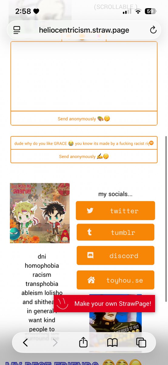MflnGmIrAcLeS's tweet photo. @nightsIeet liek im dead srs i got second hand embarrassment looking at this shit. who tf he think he is tryna mock me for calling out BIGOTRY. i have UR shit in my display names cuz u corny ASF https://t.co/2V2eeUPt7f