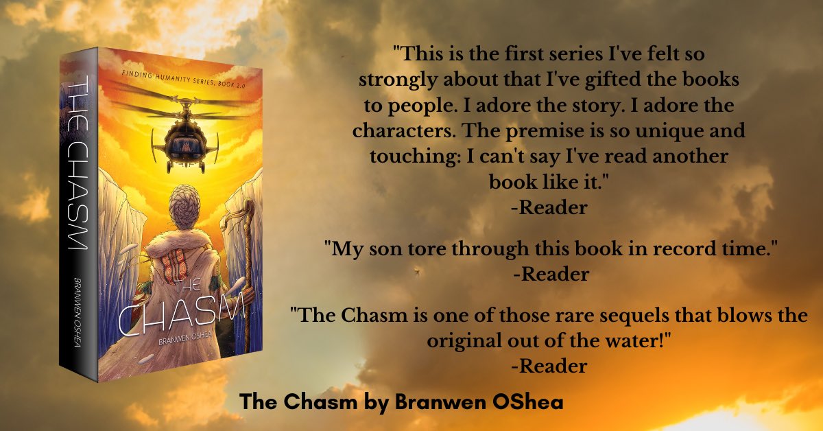 BranwenOShea's tweet photo. @ServantsAnd @v_ananya_ @JasPhoenix_Rise @deanpb_author @JayeTroop @ANelsonLMPotter @farzanaaqib @JudyandKeith @jgmacleodauthor @MartinJBest1 @BOCIEK1919 @bociek191905 @MaggieChriste33 @HayyanKhan62780 @A_DiAngelo @StorySpirit4U @FunnyClipViralX @CarleyWarwen @schwantzunicorn @steven_arnett2 @booksbyJeanneR @js65594 @joanne_paulson @JCG_writes @whataimeereads_ @GhostThe50178 @kampungkreepy @AJCalvin @DonnaPo54536348 The Chasm

The humans and star beings thought the biggest problem they faced was each other. They thought wrong.

💫Enemies forced to cooperate
💫A young leader set up for failure
💫Morally grey villain
💫Future ice age shifters
💫Non-violent MC in a violent world
🔗⬇️ https://t.co/Iup0i7HkN9