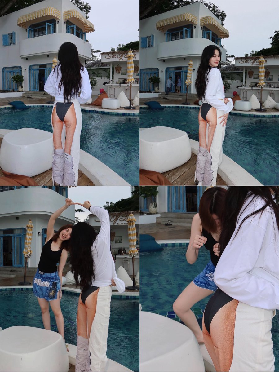 KMayaKwangbae's tweet photo. โมเม้นหลิงออมเที่ยวทะเล 
ตูจะบ้า555555555555555555555555555 https://t.co/hRuZG7R8rK