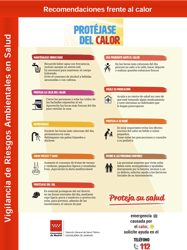 USOMadrid's tweet photo. 𝙄𝙣𝙞𝙘𝙞𝙤 𝘾𝙖𝙢𝙥𝙖𝙣̃𝙖 𝙙𝙚 𝙊𝙡𝙖𝙨 𝙙𝙚 𝘾𝙖𝙡𝙤𝙧 2⃣0⃣2⃣6⃣
@ComunidadMadrid 

📝 BOLETÍN DIARIO OLA DE ☀️ CALOR 🔥
🗓️ Miércoles 17 de junio
🟢 Normalidad: Riesgo BAJO
📳 Fuente: @SaludMadrid

Algunos consejos útiles (CARRUSEL) 👇 

#oladecalor #calor #saludlaboral https://t.co/sAoQ4p6yyA