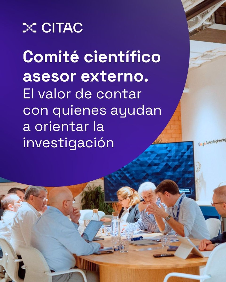 fundcitac's tweet photo. 🧬 Detrás de cada avance científico hay conocimiento, experiencia y capacidad para mirar más allá.

El Comité Científico Asesor Externo de #CITAC reúne a cinco especialistas de distintos ámbitos que aportan rigor, independencia y visión estratégica.

#UnPasoMásCerca https://t.co/IPSy1kbgof