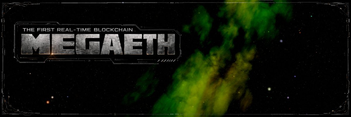 Symctrae's tweet photo. more @megaeth banners I made with my cosmic engine. I might create some for users of mega eco https://t.co/Esl6X5LPVS