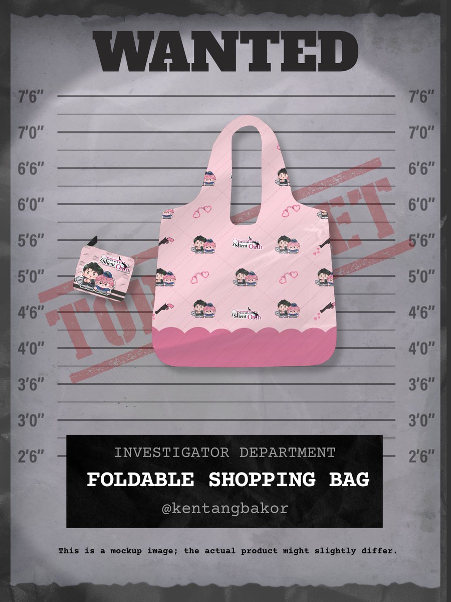 MY_HamiBami's tweet photo. 🕵️✨ INVESTIGATOR'S MASTERPIECE

📂 A standout piece has been delivered to headquarters...

Foldable Shopping Bag by Kentangbakor @kentangbakor 

This masterpiece showcases remarkable creativity and dedication, making it a valuable asset to our operation. A huge shout-out for your support, incredible contribution, and for sharing your artistic expertise with the department. It is an honor to work alongside such a talented investigator! 🖤🩷

#HambamLoveOperationMY #OperationSilentOath