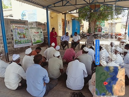 ICARDOGR's tweet photo. Under the Khet Bachao Abhiyan, a training cum awareness programme on “Science-Based Nutrient Management and Other Input Management for Balanced Fertilizer Use” was organized by ICAR-DOGR on 17 June 2026 at Gadakwadi village, Khed Taluka, Pune District. https://t.co/GATIGGhmFc