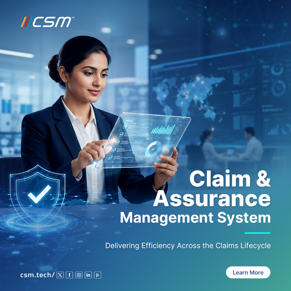CSMTechnologies's tweet photo. Simplify claim processing with a digital-first approach. 

👉 Learn More: https://t.co/PYXDAEONNS

#HealthcareIT #DigitalTransformation #HealthTech #SchemeManagement #CSM https://t.co/JyBmDblHFB