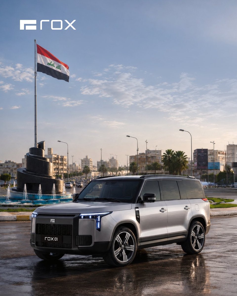 ROXMotor's tweet photo. From Baghdad's vibrant streets to the timeless spirit of Erbil, every destination tells a story.
ROX 01, ready for every chapter ahead.
#ROX #ROX01 #Iraq #LuxuryAllTerrain https://t.co/NsOnzFh5hN