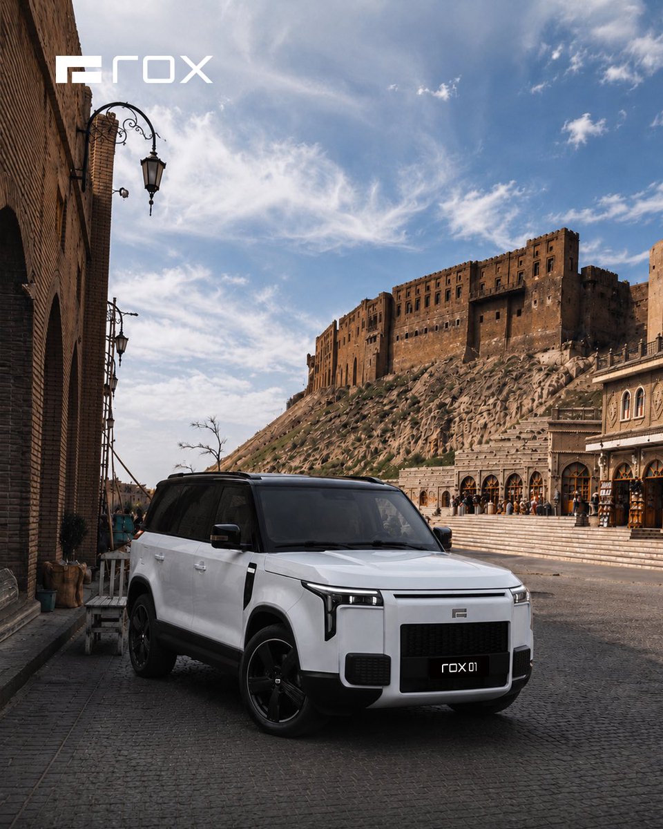 ROXMotor's tweet photo. From Baghdad's vibrant streets to the timeless spirit of Erbil, every destination tells a story.
ROX 01, ready for every chapter ahead.
#ROX #ROX01 #Iraq #LuxuryAllTerrain https://t.co/NsOnzFh5hN