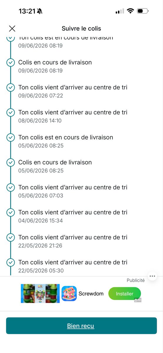 luci_furu's tweet photo. J’ai commandé y’a 1 mois pour l’anniv de mon mec et on en est encore là (son anniv ct le 8 btw) ptetre jv jeter mon tel on sait pas https://t.co/MBO6v7muGR