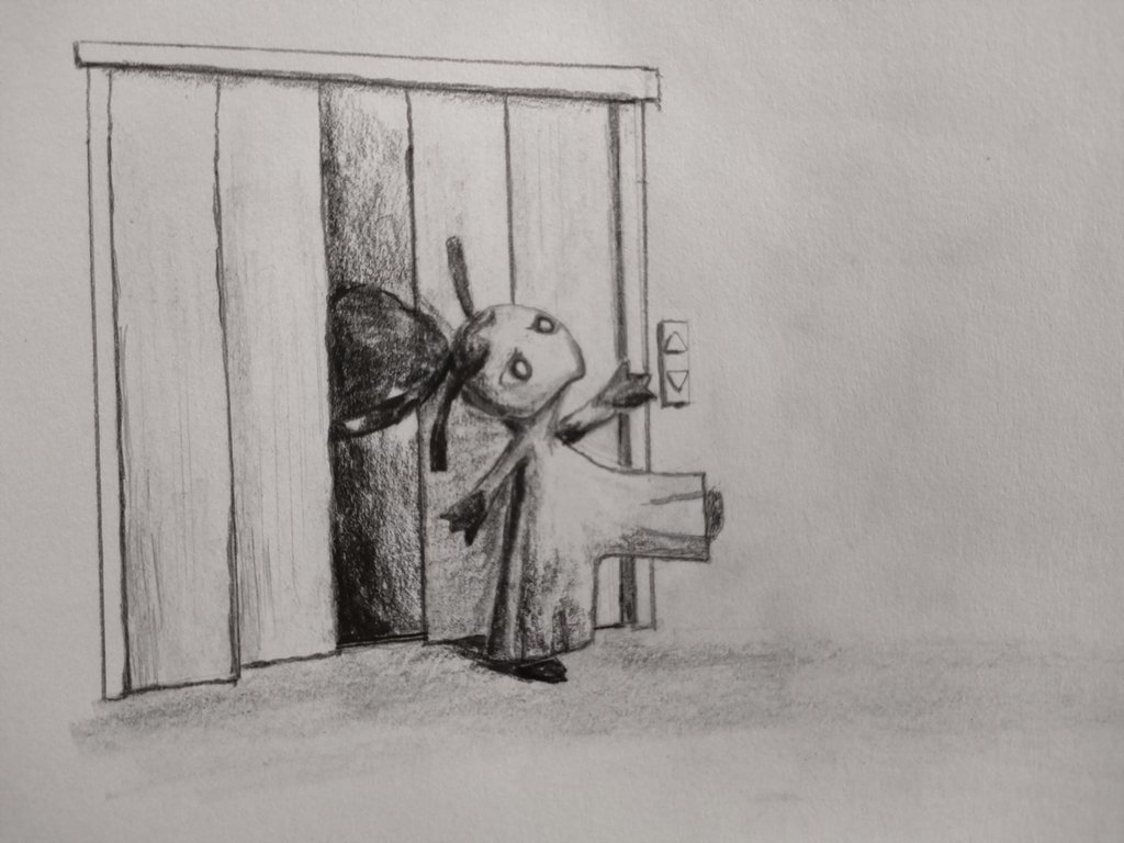 yfU91yt5Xk22374's tweet photo. クチート。
Mawile blocking an elevator door with its big jaw.
#Pokemon #PokemonFanArt #FanArt #Mawile #クチート #ポケモン #ポケモンファンアート #ファンアート #鉛筆画 #イラスト #アナログアート #PencilArt #PencilDrawing #PencilSketch #AnalogArt #GraphiteArt #BlackAndWhiteArt https://t.co/1bGhVpJjvd