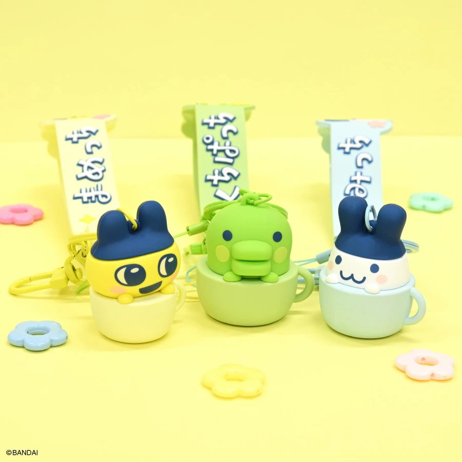 新商品🥚／ 『たまごっち 3Dマスコット付き ハンドストラップ』 「まめ