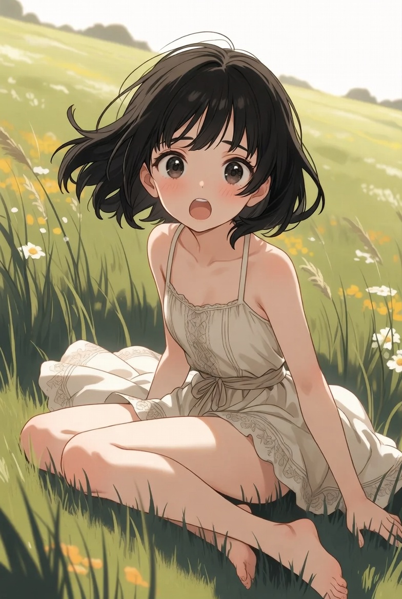 rio0394's tweet photo. 草原の少女たち
#AIart #girl #Kawaii #AIイラスト https://t.co/RNF9kKdSIK