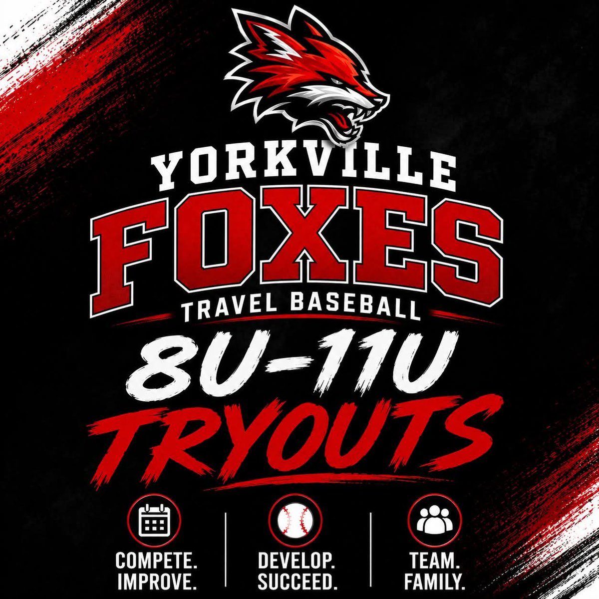 FoxesTravel's tweet photo. 8U-11U Baseball tryouts are here! https://t.co/Doa29cgXwa https://t.co/HyeP3mOo46