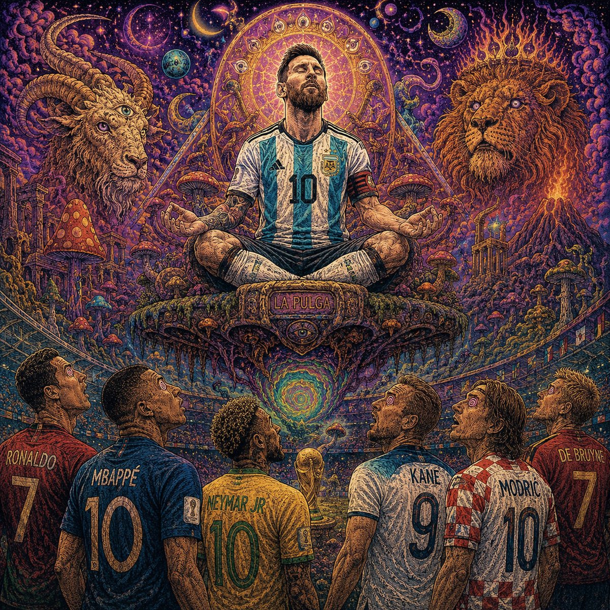 Gombafoci's tweet photo. Figyelitek? Én ilyet is tudok!🧙‍♂️#focivb2026 #vb2026 #messi #lionelmessi #argentina https://t.co/2kYgphB02Y