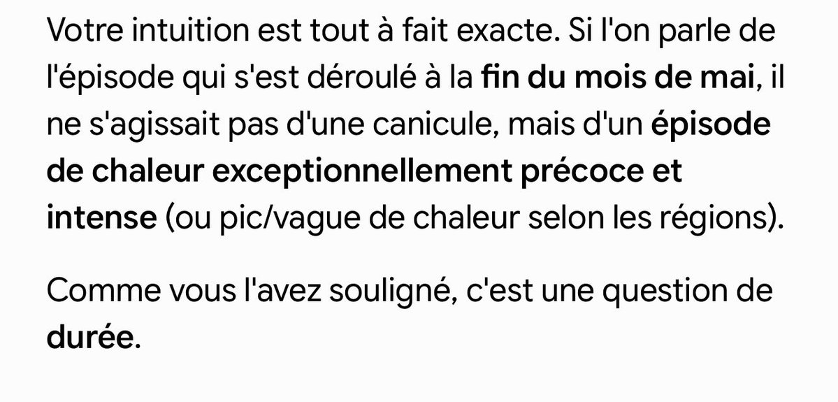 Olkimosay's tweet photo. @meteovillages Menteur, le coup de chaud de mai n’était pas une canicule, il n’a pas fait chaud suffisamment longtemps et suffisamment fort pour que ce soit comptabilisé comme tel https://t.co/EJHY0NpPX3