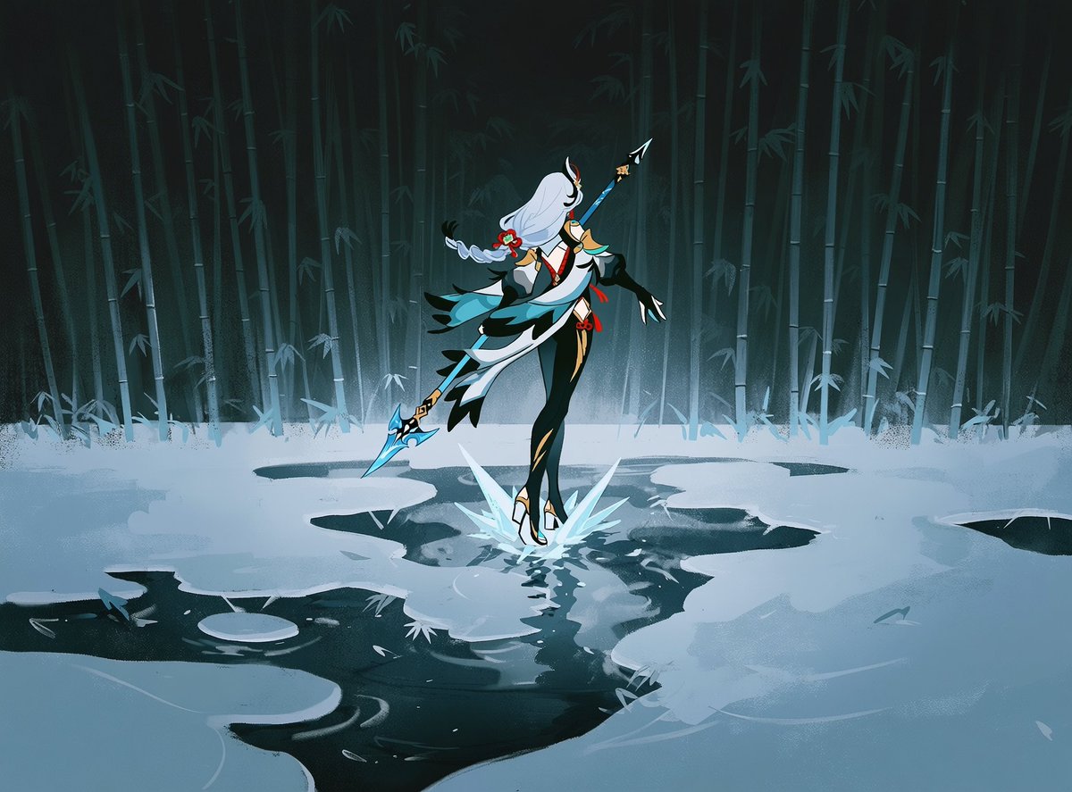 ViktorVa2193's tweet photo. Her heart as cold as Ice
#shenhe #genshinimpact #genshinart #artㅤㅤㅤㅤ #fanartㅤㅤㅤㅤ #genshin #genshinimpactfanart https://t.co/TJFgiV9pfM