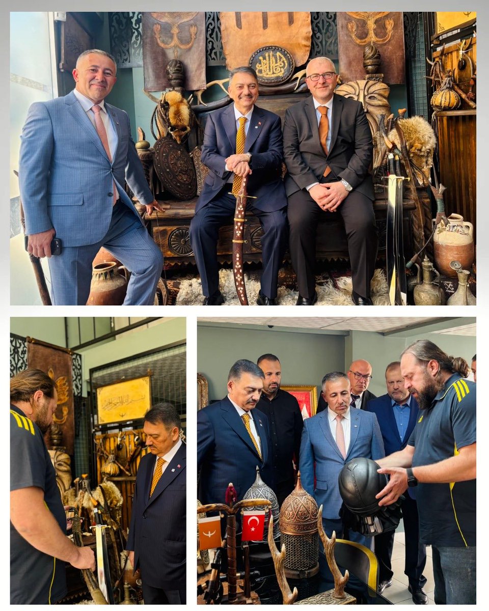 AhmetBOgutken's tweet photo. 📍 Bilecik

Ertuğrul Gazi'nin ocağı, Şeyh Edebali'nin irfanı, Osman Gazi'nin emaneti...

Kuruluşun ve dirilişin şehri Bilecik'teyiz.

Programımızın ilk durağı Söğüt oldu. Ertuğrul Gazi Türbesi'ni ziyaret ederek ecdadımızı dualarla yâd ettik.

Gün boyunca vatandaşlarımızla, esnafımızla ve teşkilat mensuplarımızla bir araya gelecek, bu aziz ��ehrin bereketini, tarihini ve heyecanını paylaşacağız.

Ecdadın emanetine sahip çıkan, köklerinden aldığı güçle Türkiye Yüzyılı'na yürüyen Bilecik'te bulunmaktan büyük bir memnuniyet duyuyoruz.
@halileldemir
@akpartibilecik
@SYbilecik