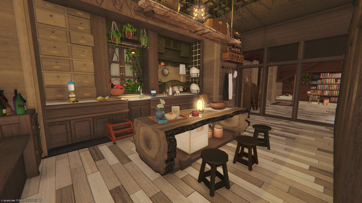 Choko_Hot_'s tweet photo. FCハウスの改築完了！ちょっと広くなりました！

Gaia Tiamat エンピレアム 14-60[L]
#FF14Housing #FF14ハウジング https://t.co/aXg3hhh51V