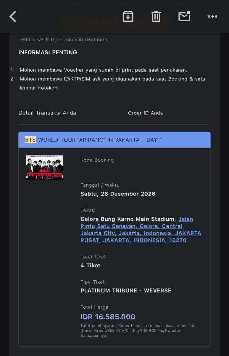 hiybybsl's tweet photo. Hi everyonee berhubung kemarin aku berhasil secure tiket di presale BTS Jakarta, presale BTS Singapore juga, boleh banget yang mau aku bantu war di presale atau gensale day 3 yaa
Fee:
CAT 1-3 =250k/tix
Platinum = 350k/tix
VIP = 400k/tix
🌻pake data pribadi
🌻self payment
#jastip https://t.co/0GSlRuig6T