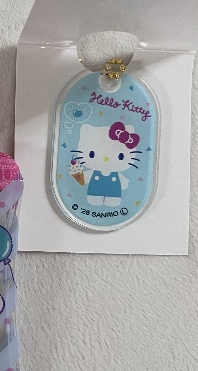 rika9129's tweet photo. 【交換】
ハローキティ ダイソー DAISO セリア　
アクリルキーホルダー アクキー

【譲】アイス
【求】くま

郵送でのお取引をよろしくお願いいたします📮 https://t.co/Z1hdIVE0fj