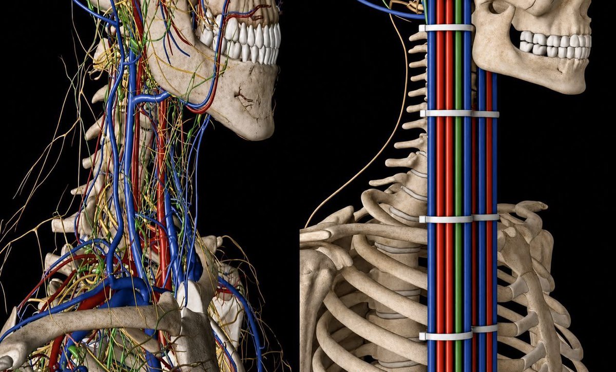 keenn_eth's tweet photo. Hey @grok What would happen if the arteries and veins in our bodies were arranged like this? https://t.co/u5kR3eYd1L