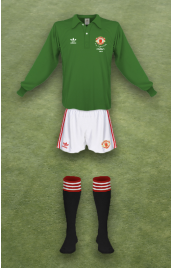 Mk5Pes's tweet photo. 🇬🇧Manchester United 1983gk FA Cup final kit🏴
#PES2021 #PES #eFootball #eFootball21 #kits #PES2020 #RedDevils @ManUtdvault
Kit base: @JoaoPauloVilas4 https://t.co/0h255NKVol