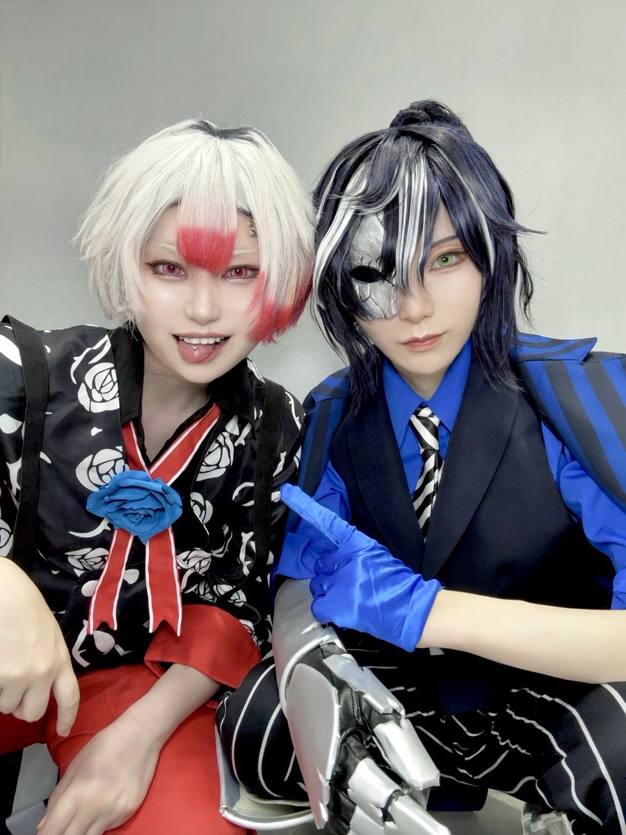 xtspcj's tweet photo. cos.aknk 🥀🦾

2階執事  
            ☆庭整備係 ＆ 設備管理係☆

#仙コミ #aknk_cos https://t.co/pieG4lPOX0