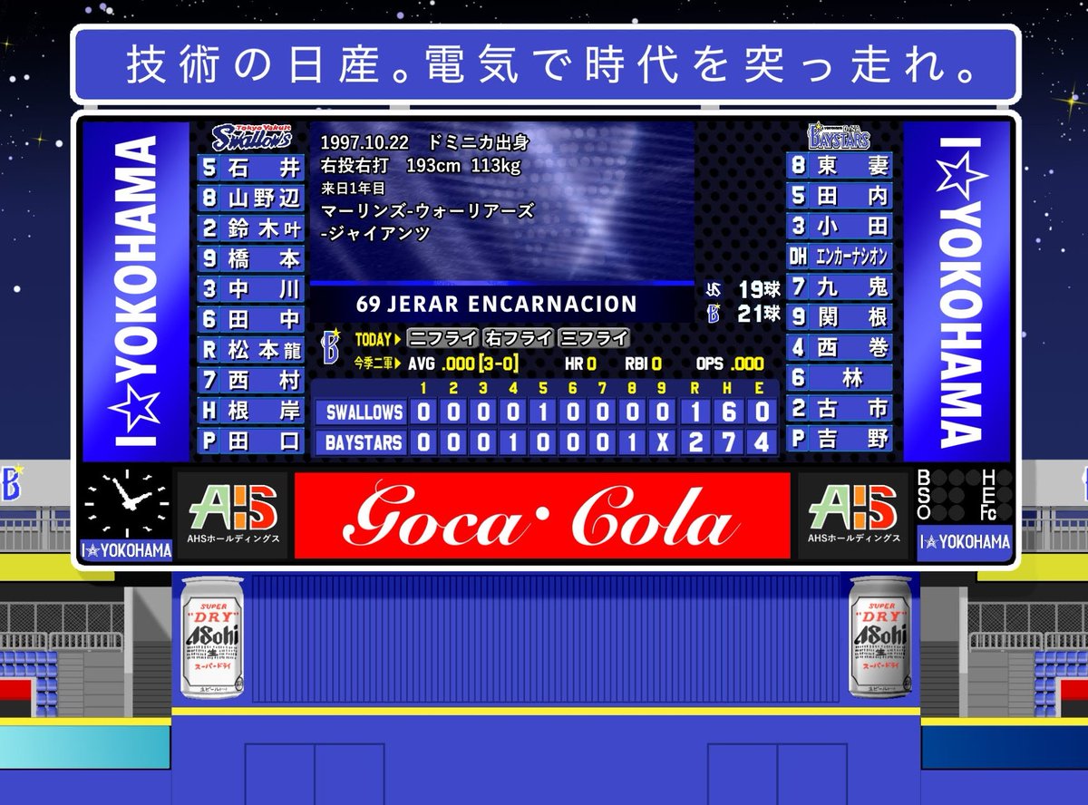 Ltd_ExpLuna's tweet photo. 今日のエンカーナシオン
二フライ
右フライ
三フライ
明日以降に期待！ https://t.co/d751rIj9ku