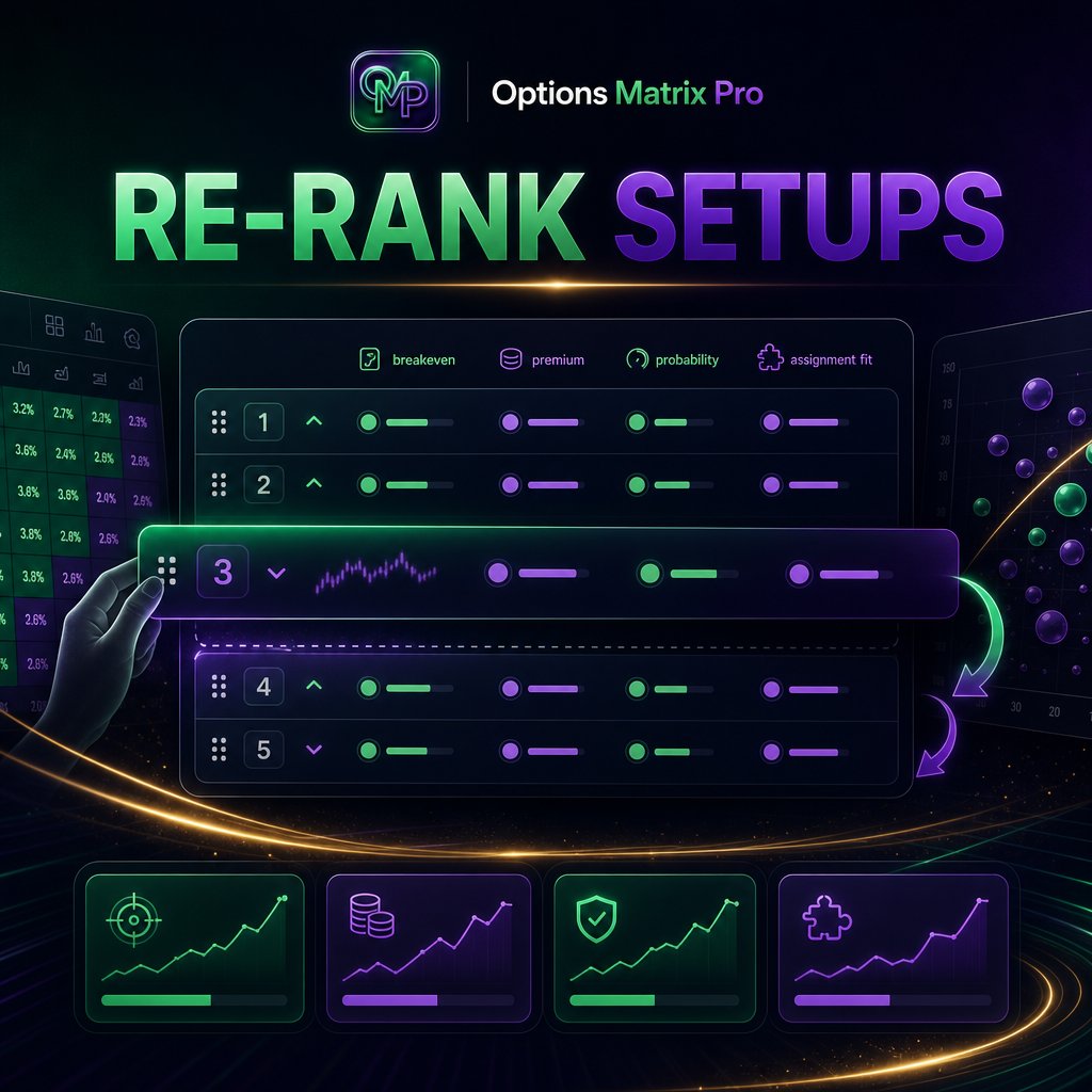 options_matrix's tweet photo. A watchlist should not be a museum. Tickers that looked interesting last week can become less attractive after a price move, earnings update, volatility shift or liquidity change. A simple cleanup workflow helps keep y…
Full options data: https://t.co/KZs2E8i6ze
#OptionsTrading #OMP