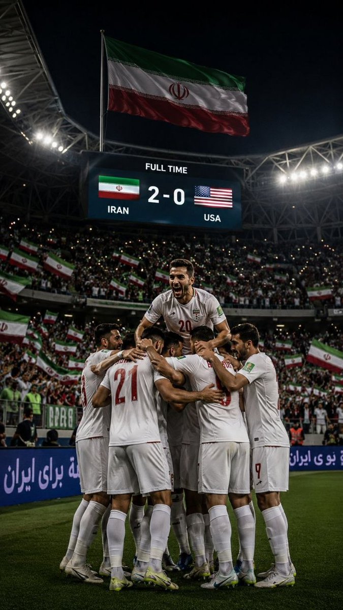 Mahdiyar20007's tweet photo. هر پیروزی تیم ملی، لبخند را بر لب‌های یک ملت می‌نشاند.

#WorldCup2026 https://t.co/NbDyXaSayK
