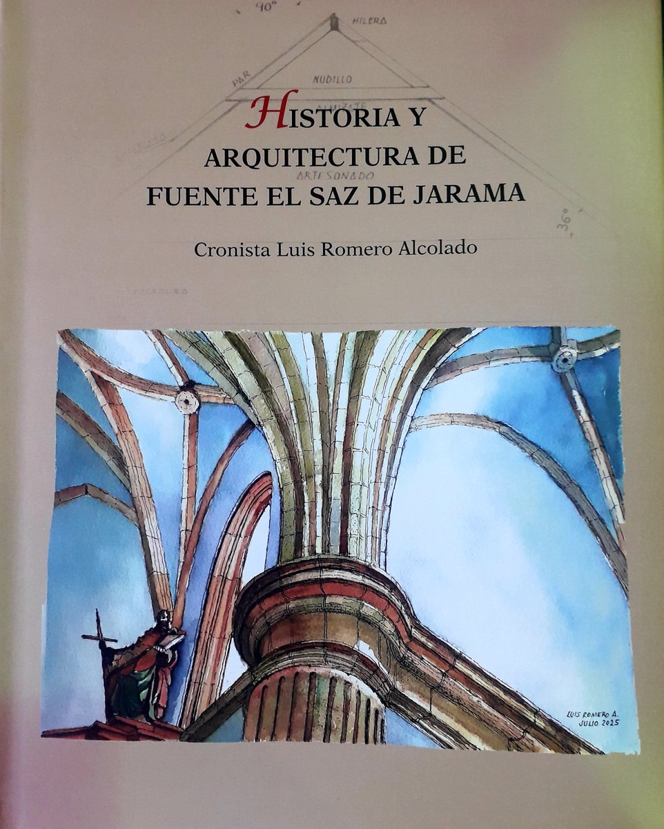 BFZ3's tweet photo. HISTORIA Y ARQUITECTURA DE FUENTE EL SAZ DE LUIS ROMERO ALCOLADO
Ya tenemos en la biblioteca el libro editado por el Ayuntamiento,  que recoge los artículos de investigación sobre el municipio, que a lo largo de 10 años ha ido realizando el cronista local, Luis Romero Alcolado. https://t.co/ajusybw52t