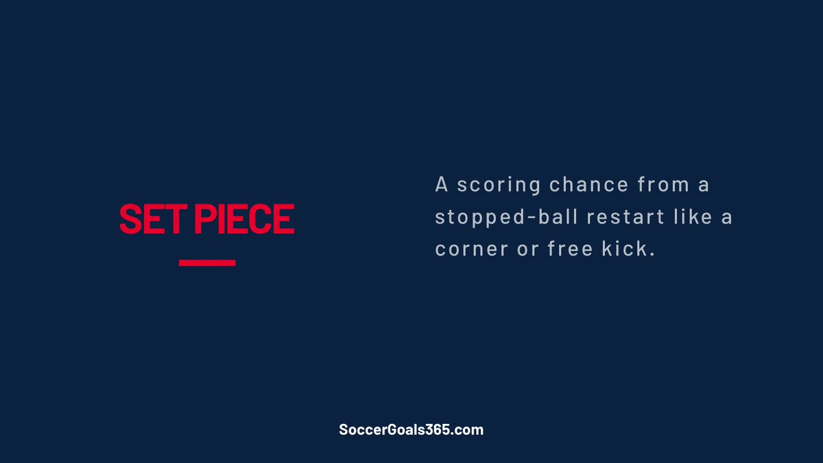SoccerGoal365's tweet photo. SET PIECE: a scoring chance from a stopped-ball restart like a corner or free kick.

Day 6 proof: Norway buried a Martin Odegaard corner, Austria’s winner came off one too. ⚽

Set pieces decide tournaments.

https://t.co/sIh1CDIW8B https://t.co/4q0kAHCiDY