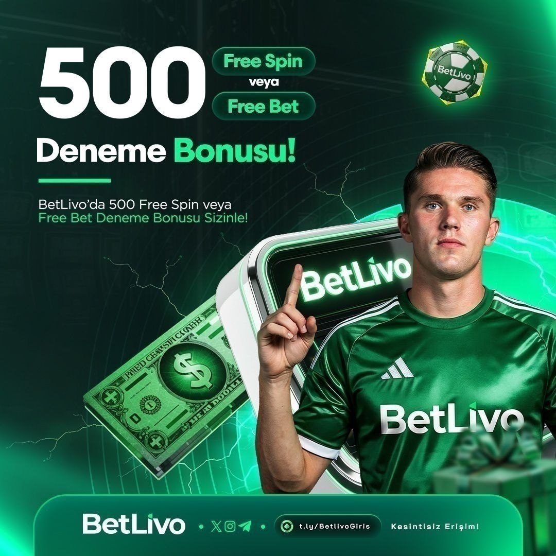 livoguncel's tweet photo. ❗️ #BetLivo ❗️
🌟 Yeni Üyelere Özel Avantajlar 🌟
➡️ 500 Freespin veya 500 Freebet #DenemeBonusu ile kazanmaya başla!
💲Yatırım Yaptıkça Kazanacağın Birbirinden Eşsiz Bonuslar ve Daha Fazlası..
🌐 Güncel Adres Profilde!
#Freebet #Freespin https://t.co/AnOyYugwee