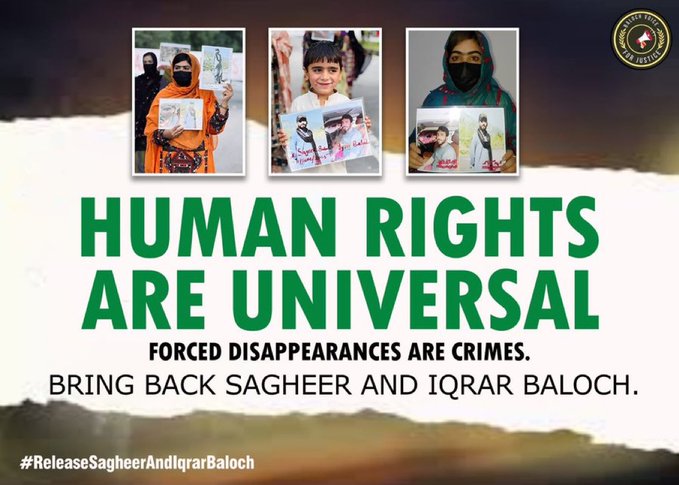 baloch_ambreen's tweet photo. Sagheer Ahmed and his cousin Iqrar Baloch have been kept in a dark torture cell since they were kidnapped on June 11, 2025, near Ormara, Balochistan.
#ReleaseSagheerAndIqrarBaloch https://t.co/Muow4K8h6X