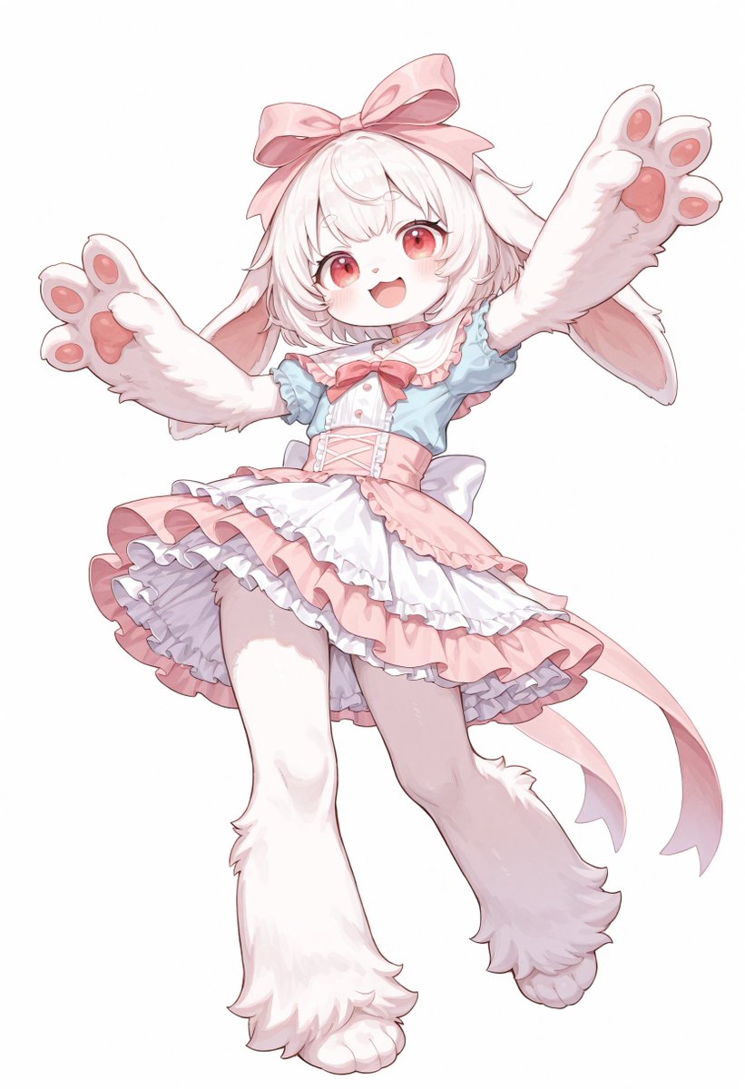 Kuromugi_AI's tweet photo. もふもふウサちゃん https://t.co/hqUa1unRrw