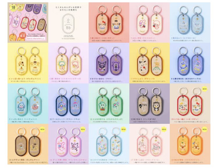 rwiha5's tweet photo. サンリオのPAIR KEY RINGが可愛い💓マロンクリームちゃんもいます☺️💕
https://t.co/TB2rL5rgoG https://t.co/xhSrfmsrOt