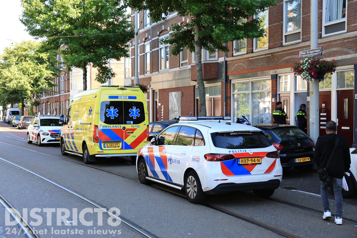 Aanval op ambulancemedewerkers in Den Haag