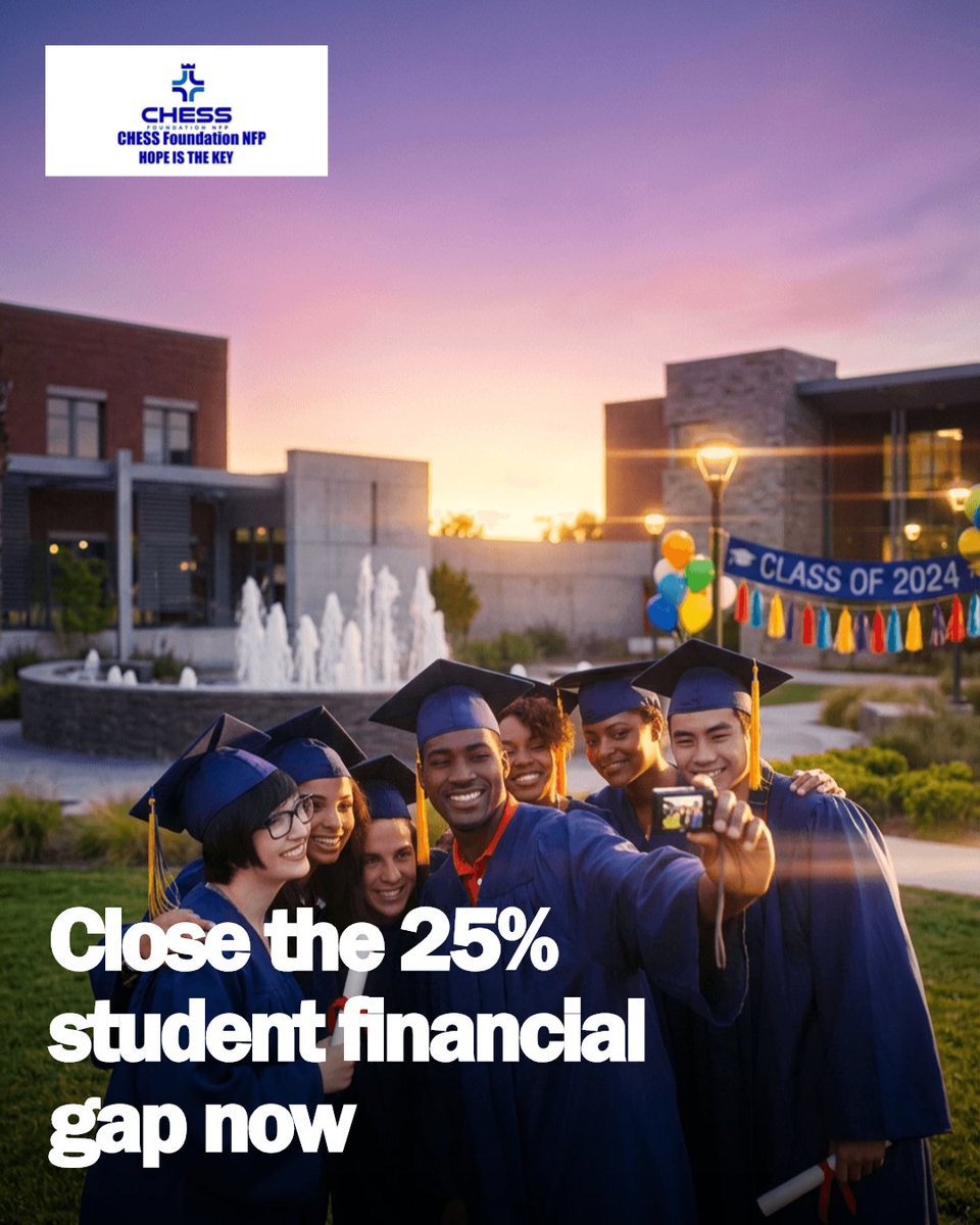 RonnellWinfrey's tweet photo. The financial gap for students has grown by 25% in the last five years. Scholarships are more than aid. They open doors to education and opportunity. Support a student’s future today.

Donate https://t.co/ZVqzf55Pib https://t.co/vAvLakaIvP